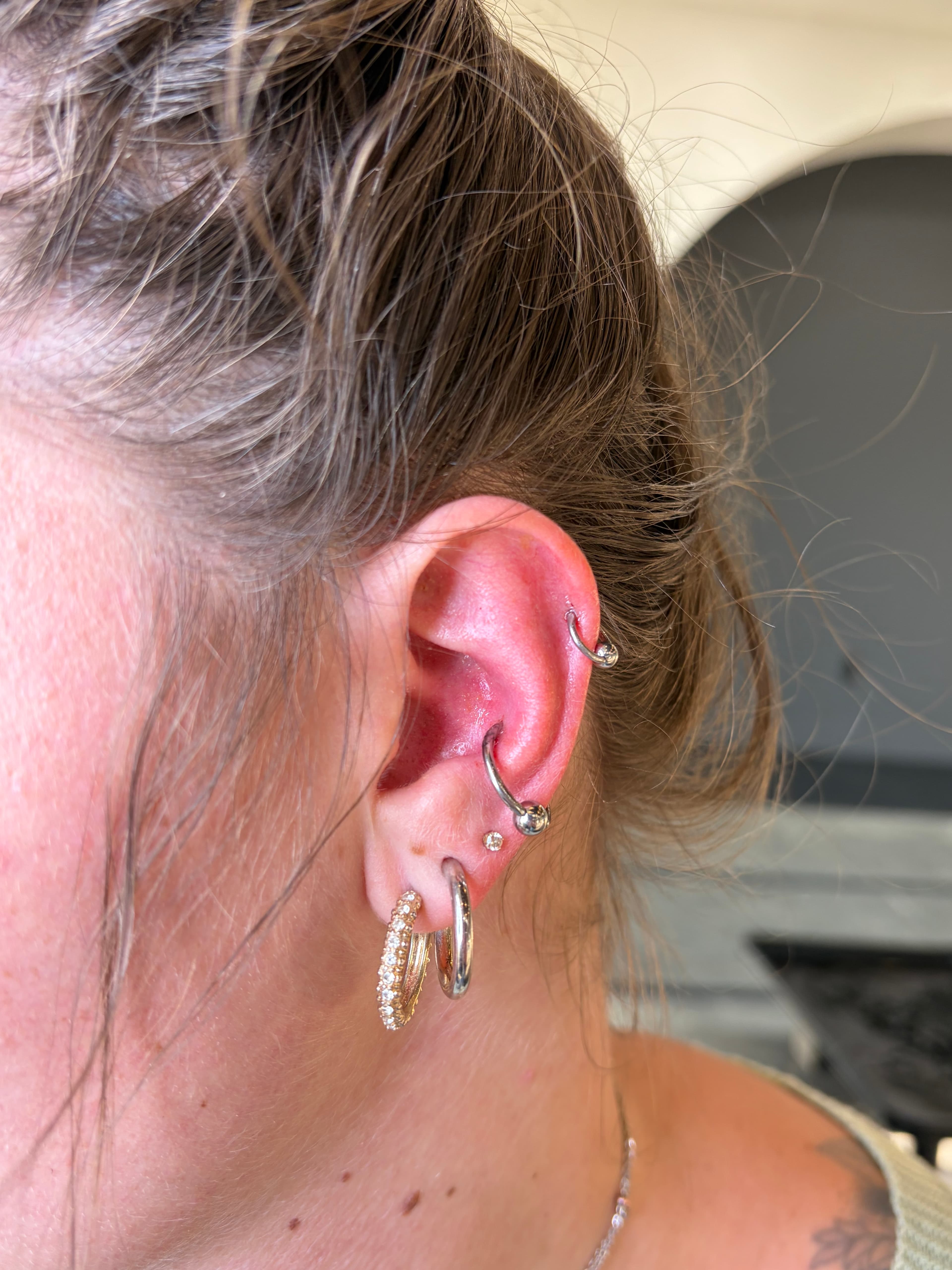 Conch + Cartilage Piercing